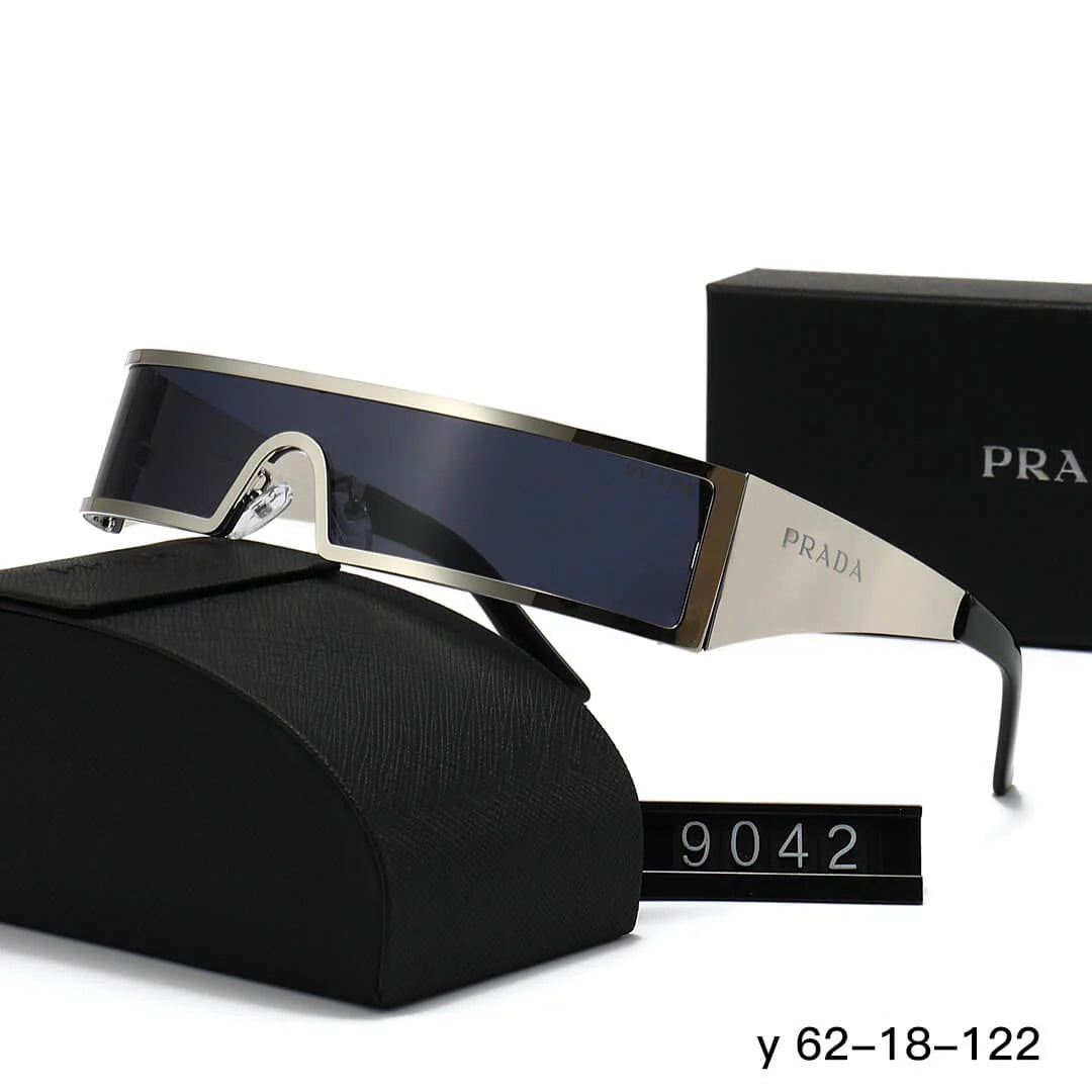 Unique One-Piece Square Sunglasses