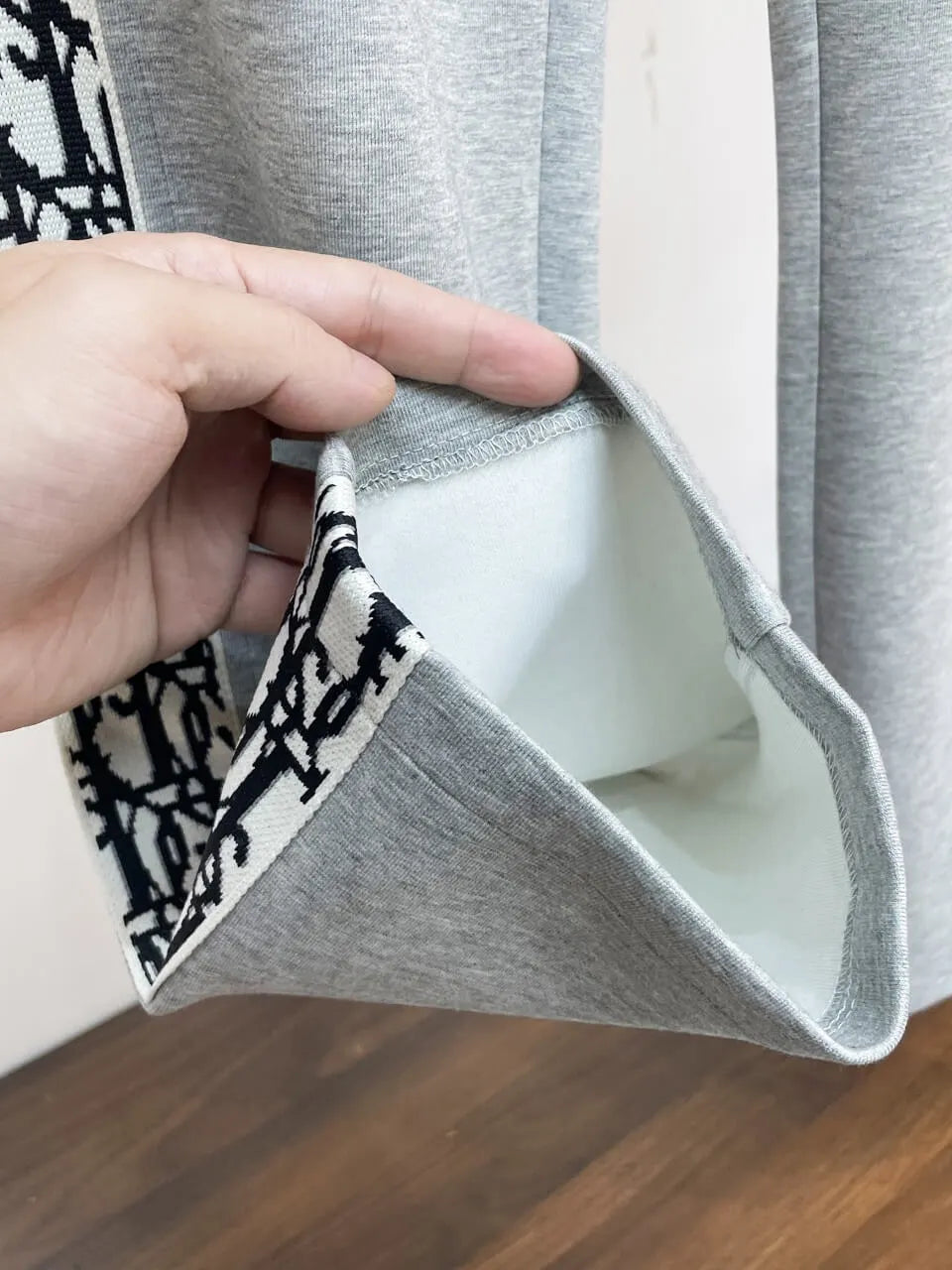 Side Tape Straight‑Leg sweatpants
