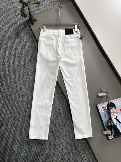Patch Straight Jeans