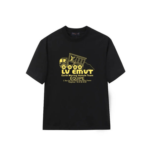 Creative Truck Print T-shirt