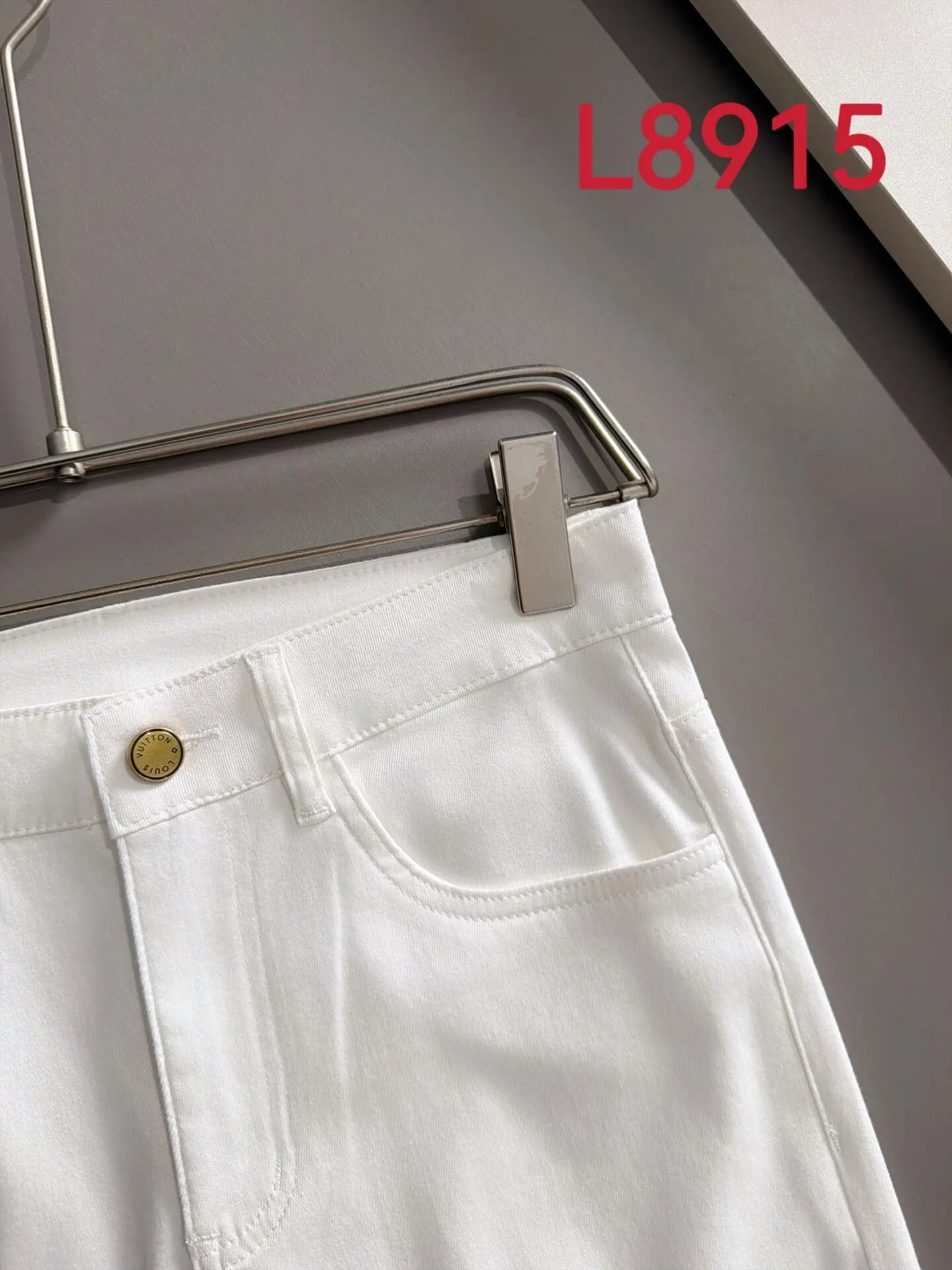 Contrast Patch Stretch Jeans