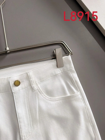 Contrast Patch Stretch Jeans