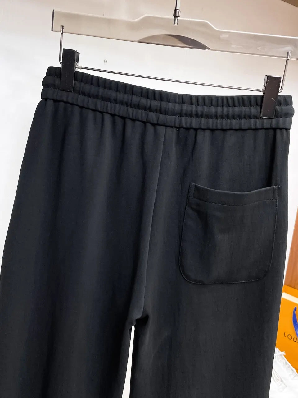 Circular Patch Loose Straight‑leg sweatpants