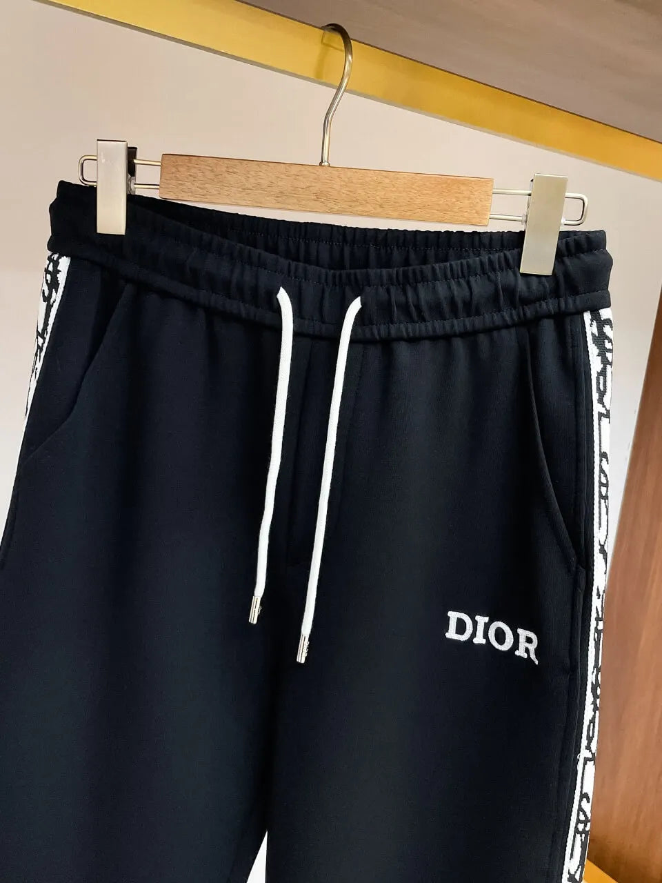 Side Tape Straight‑Leg sweatpants
