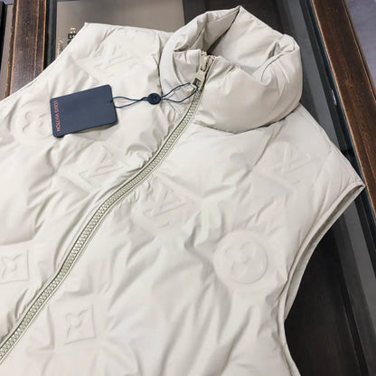 Carved Letter Down Jacket