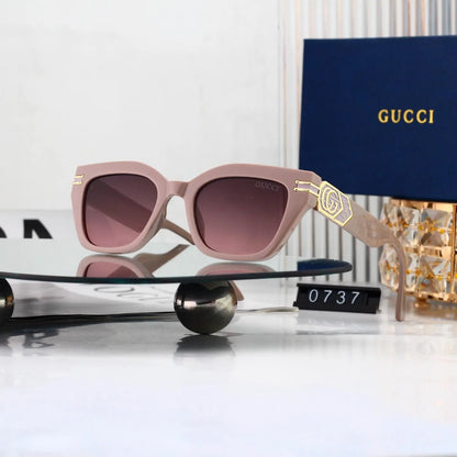 Metal Square Sunglasses