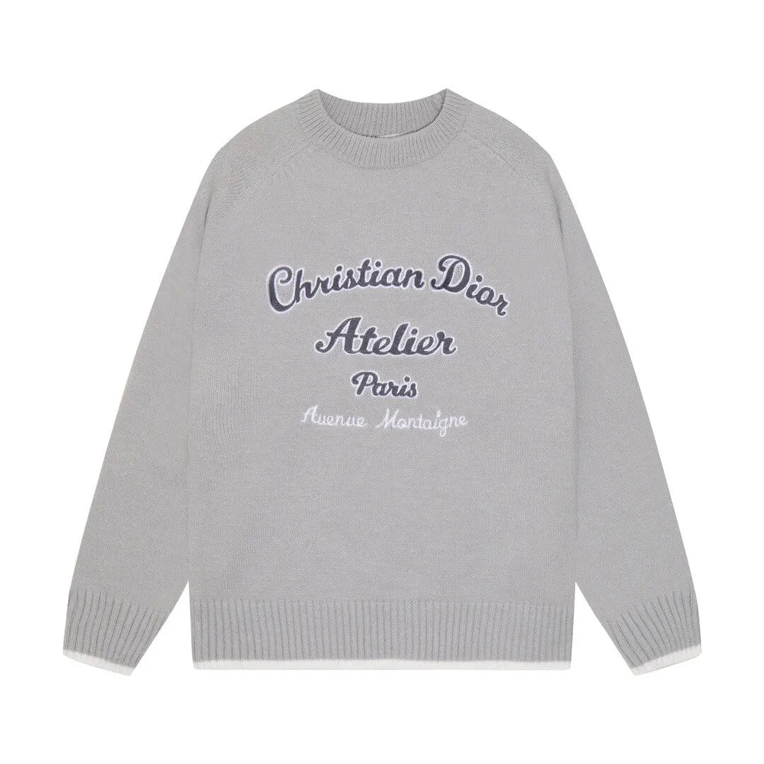 Vintage Letter Sweater