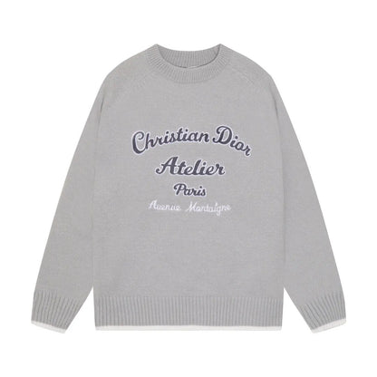 Vintage Letter Sweater