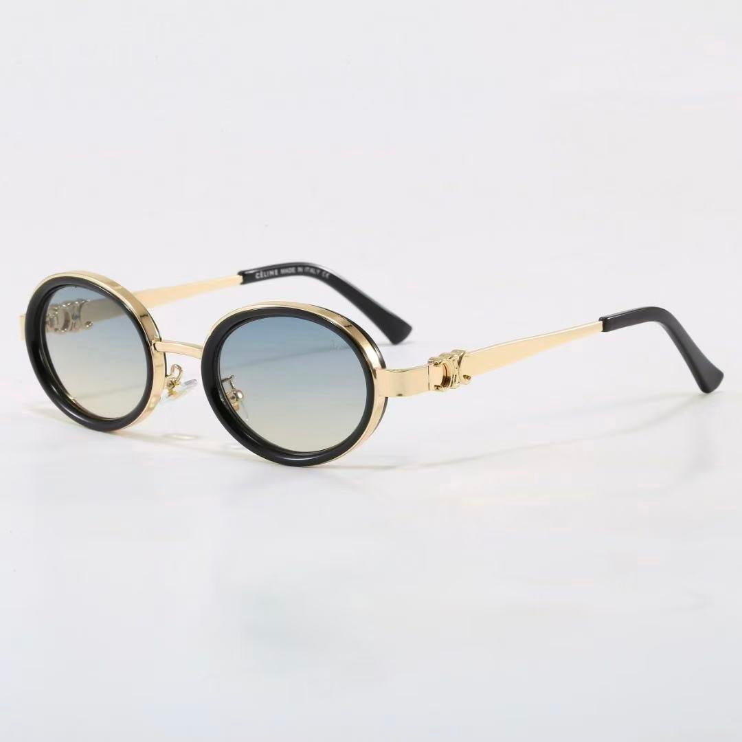 Metal Vintage Small Round Sunglasses