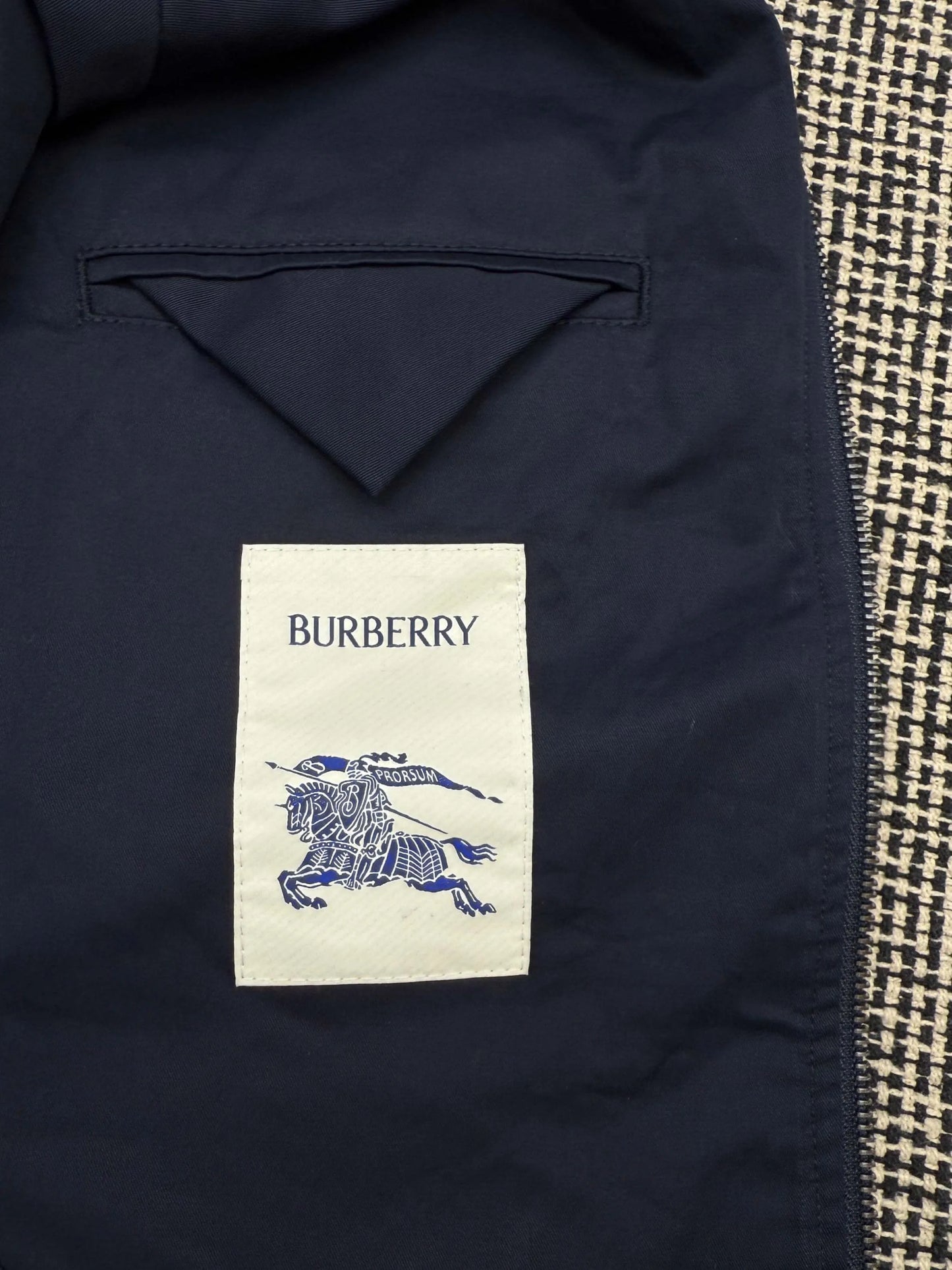 Plaid Ribbed Embroidery Jacket