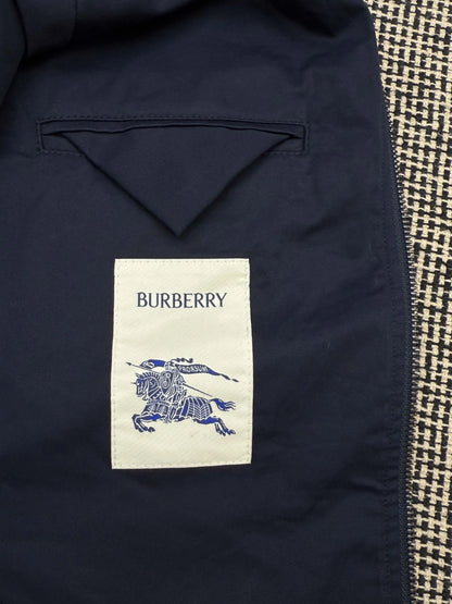 Plaid Ribbed Embroidery Jacket
