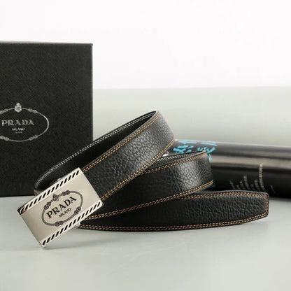 Reversible Top‑Grain Cowhide Slide Belt