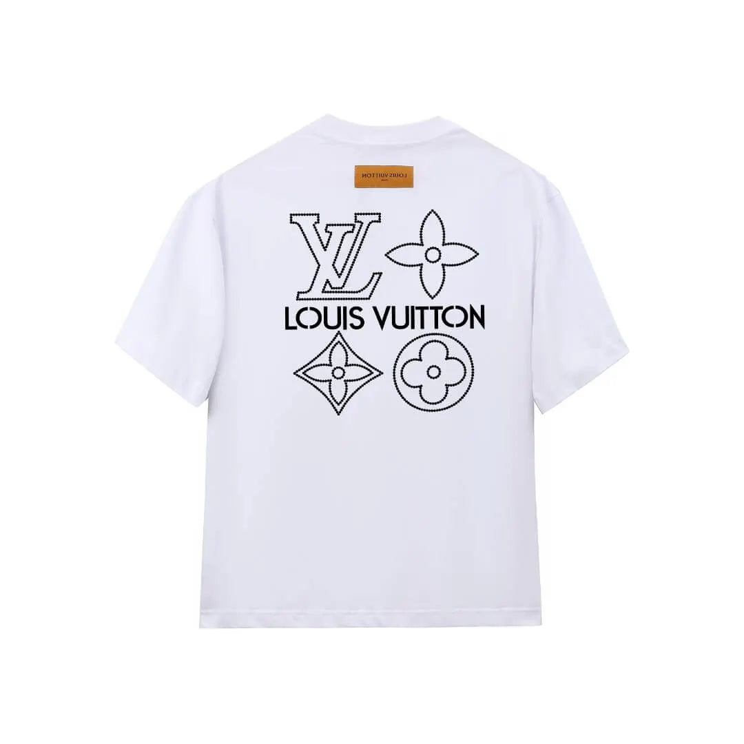 Back Rhinestone Monogram T-Shirt