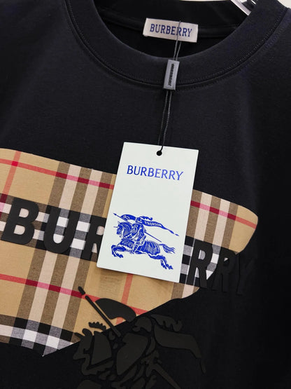 Classic Striped Horse Print T-Shirt