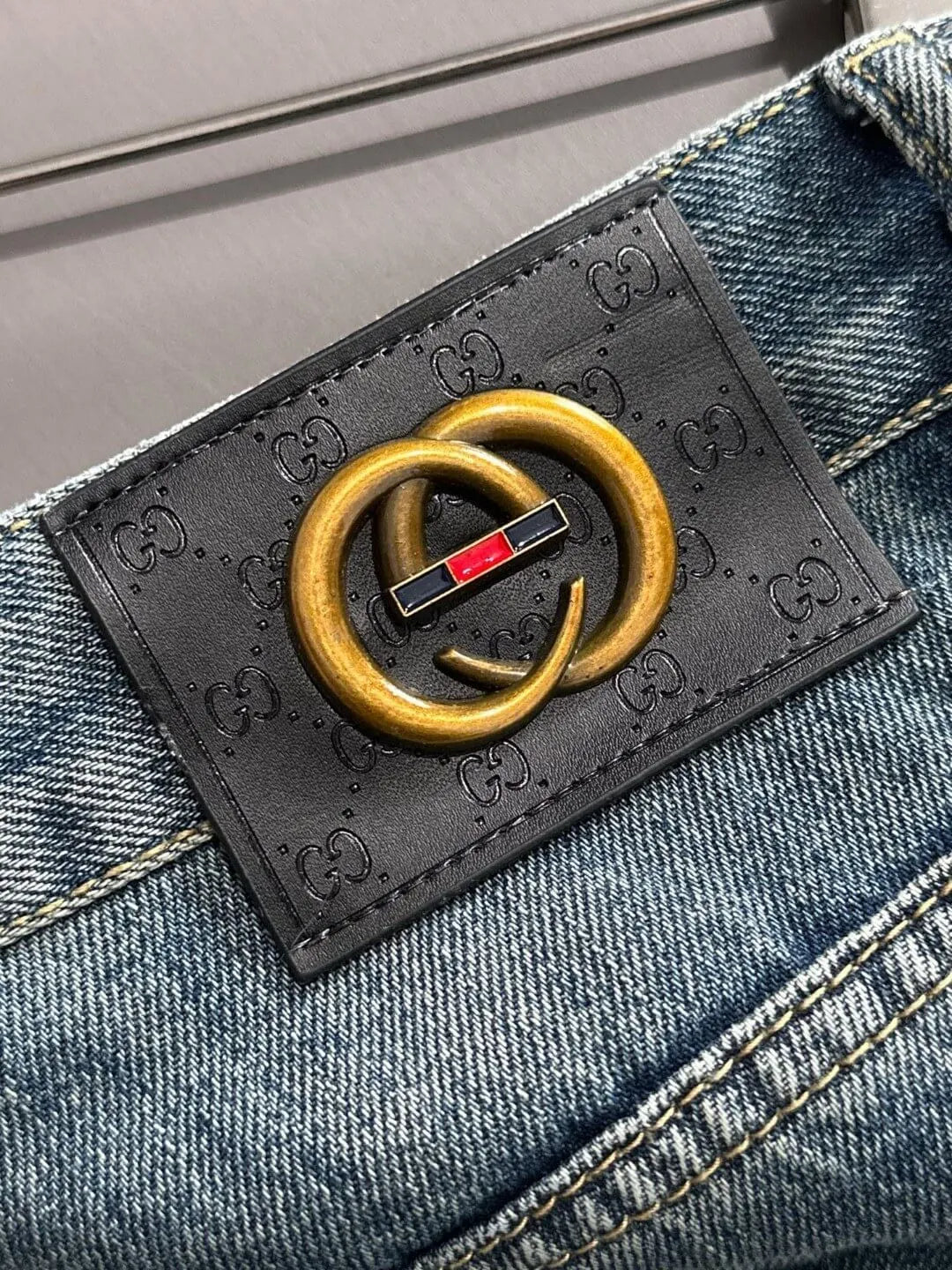 Multi‑Cargo Pocket Workwear Denim Shorts