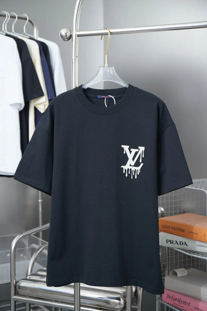 Back Melt Print Short Sleeve T‑Shirt