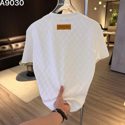 Plaid Design T‑Shirt