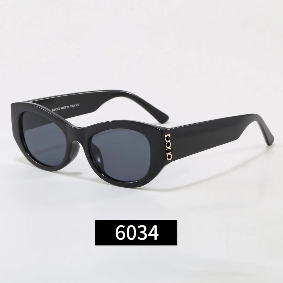Cat-Eye Letter Sunglasses