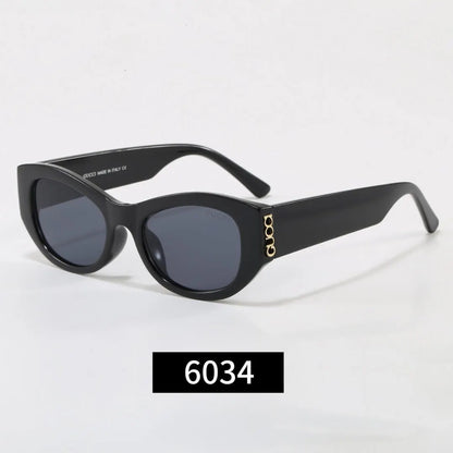 Cat-Eye Letter Sunglasses