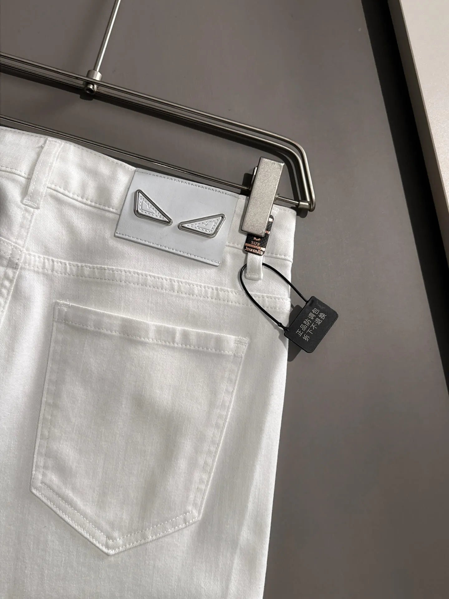 Eye Detail Slim Jeans