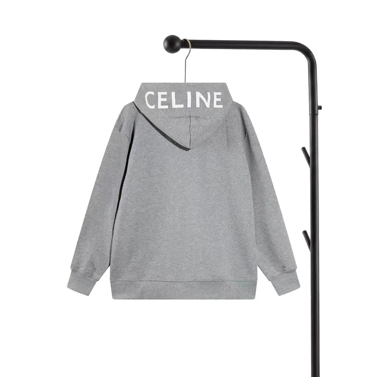 Letter Print Hooded Jacket
