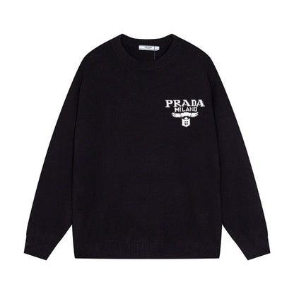 Milano Badge Jacquard Knit Sweater