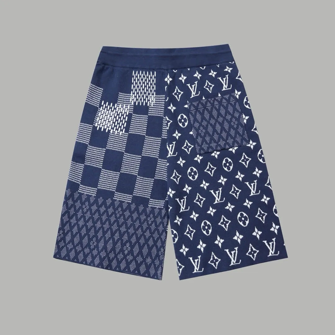 Jacquard Knit Shorts