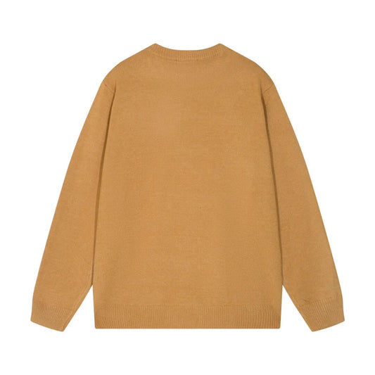 Front Letter Black Sweater