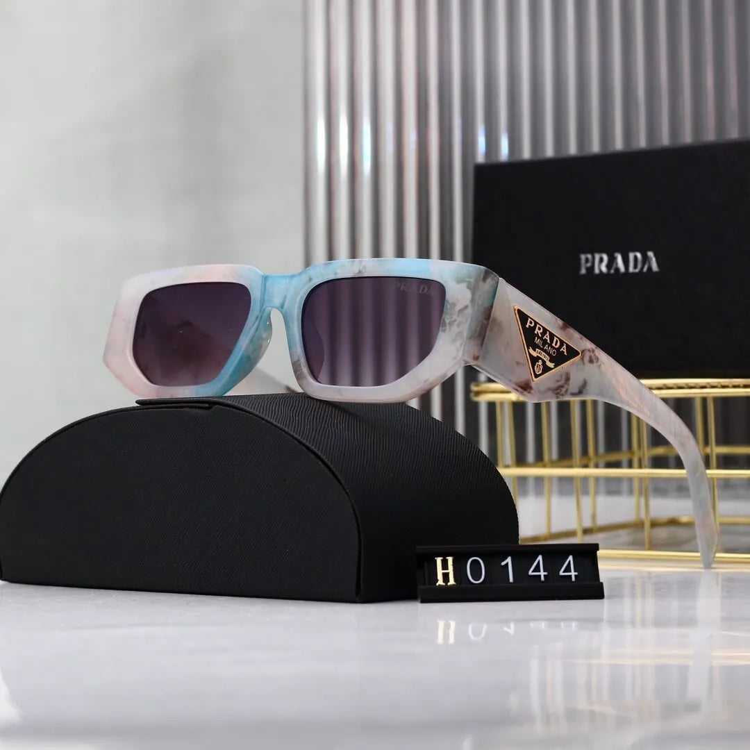 Trendy Narrow Rectangular Sunglasses