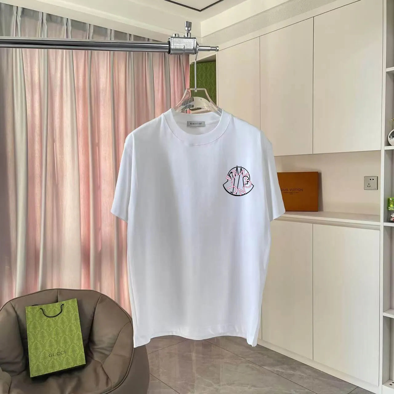 Chest Circle Short Sleeve T‑Shirt