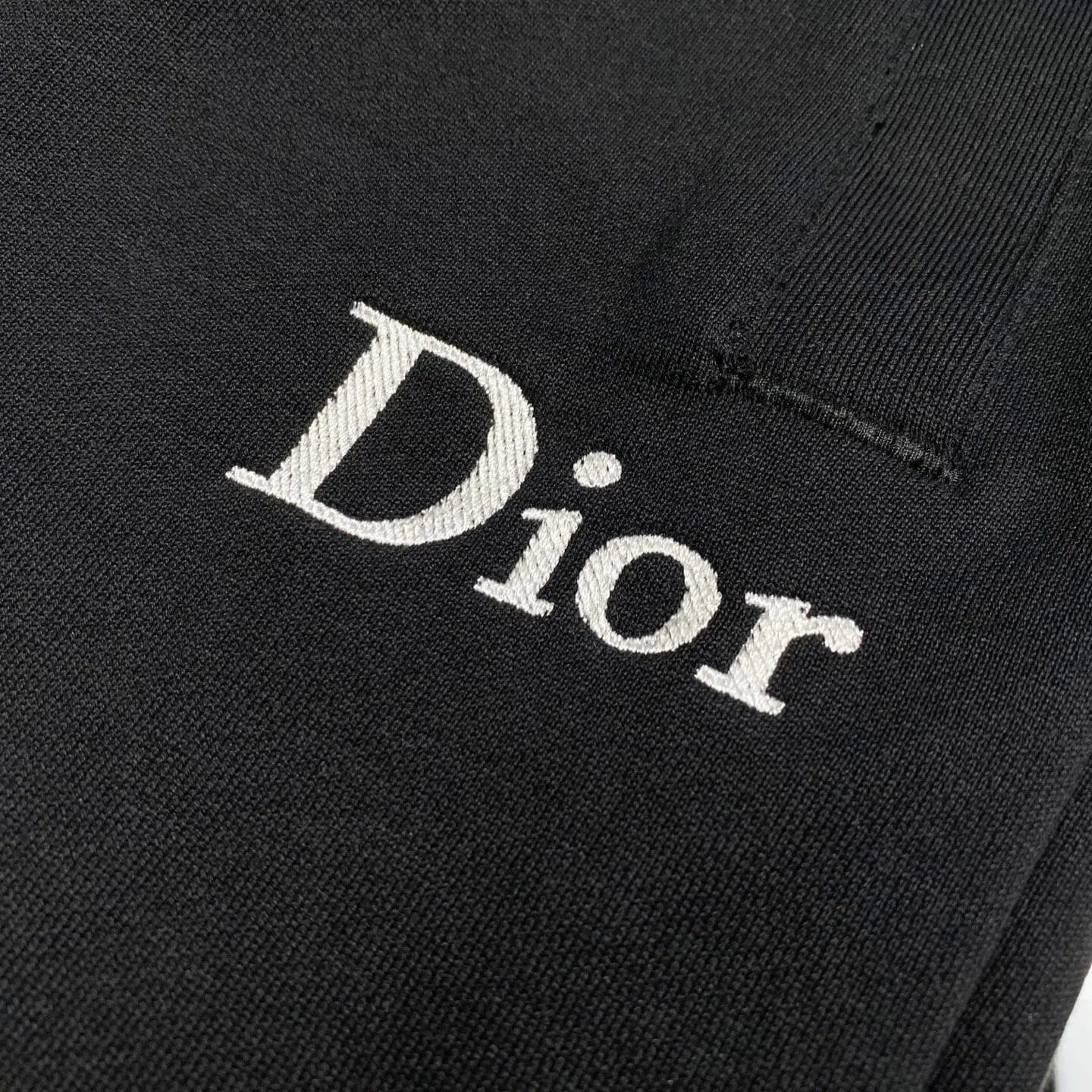 Letter Embroidery Straight Sweat Pants
