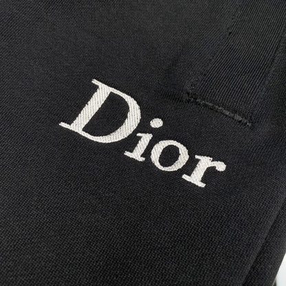Letter Embroidery Straight Sweat Pants