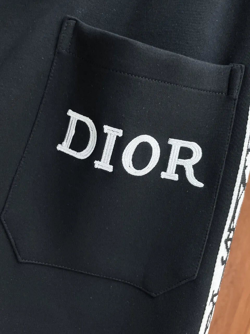 Side Tape Straight‑Leg sweatpants