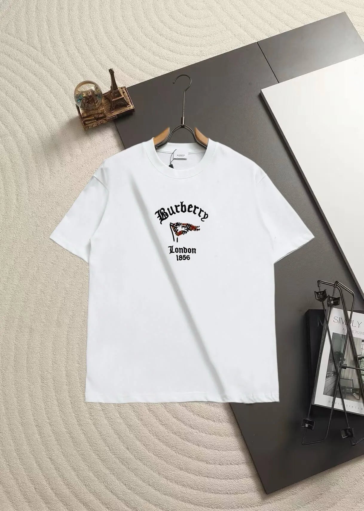 Flag Embroidered T‑Shirt