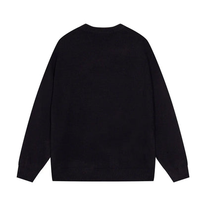 Milano Badge Jacquard Knit Sweater