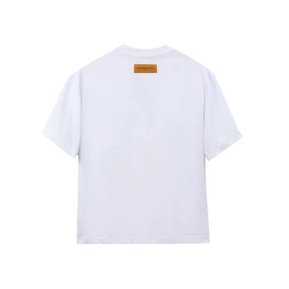 Yellow Letter Print T-Shirt