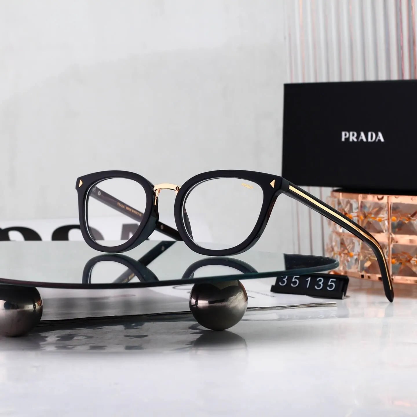 Classic Cat Eye Round Frame Sunglasses