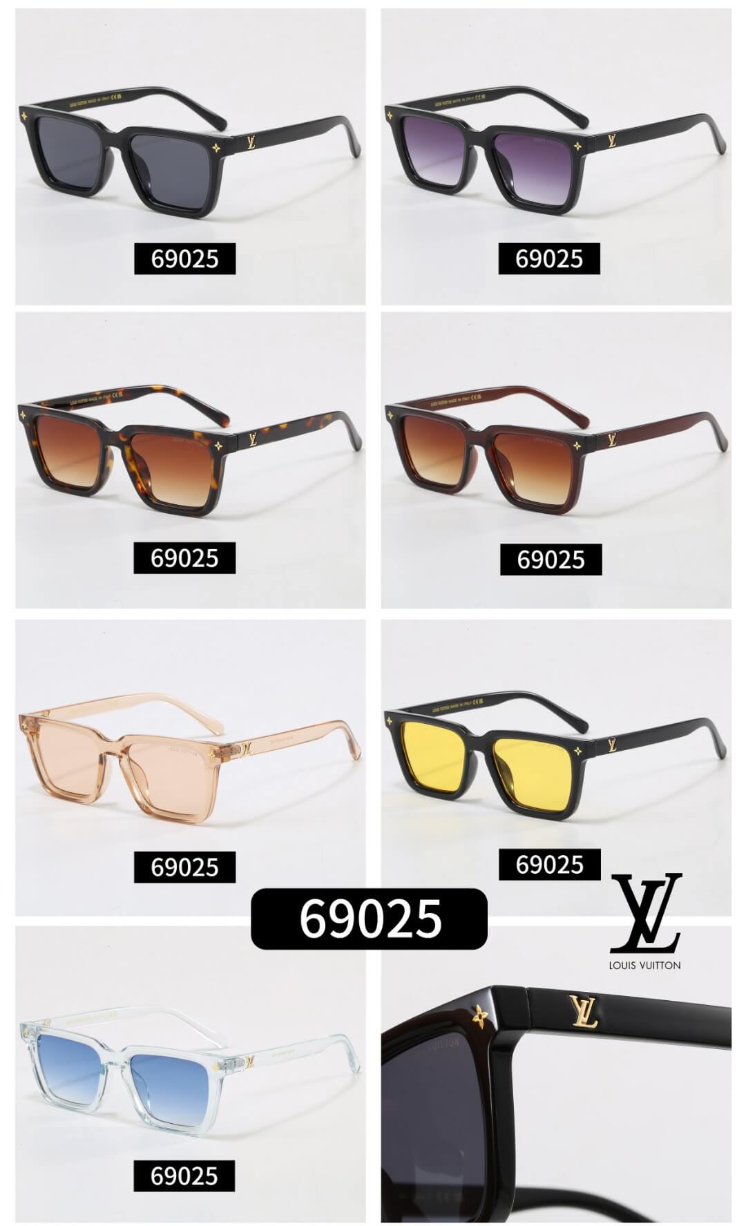 Oversized Square Frame Sunglasses