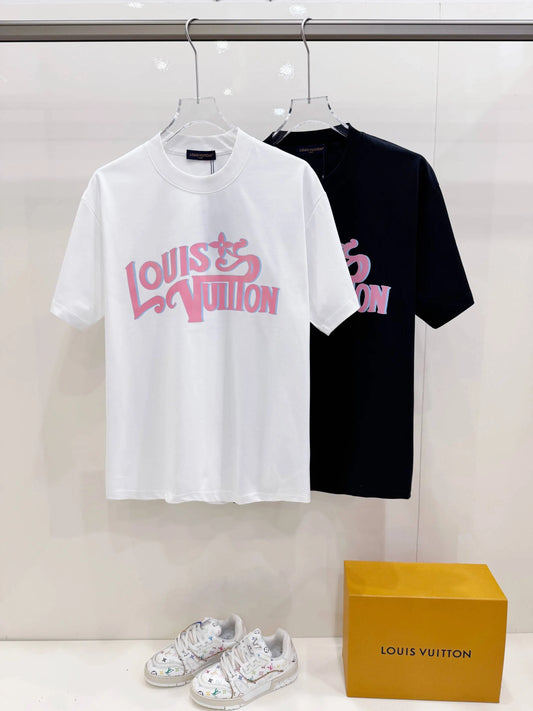 3D Shadow Graffiti Letter Print T-Shirt