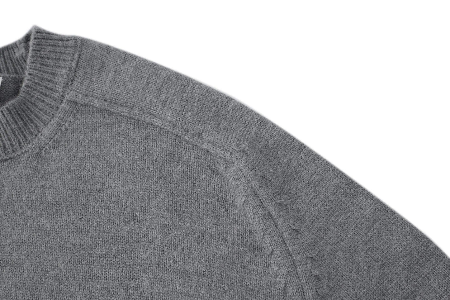 Solid Crew Neck Sweater
