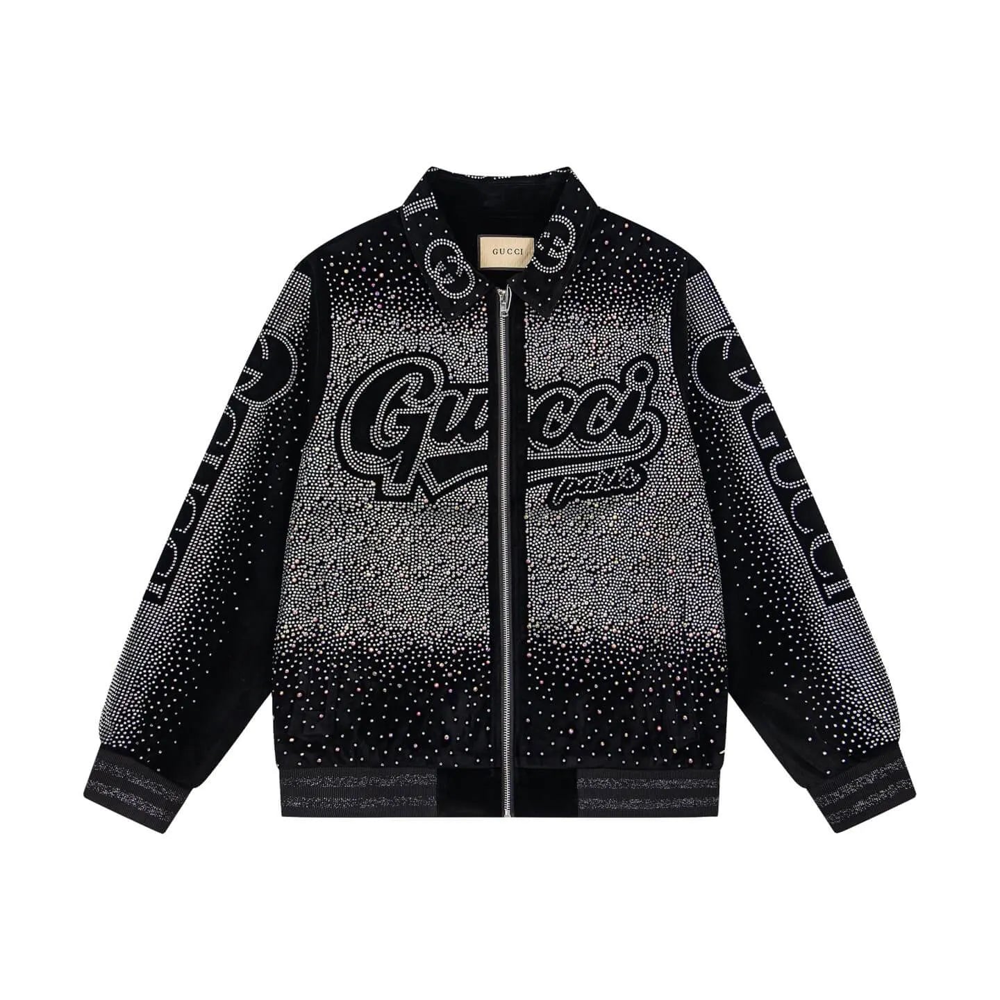 Double G Rhinestone Jacket