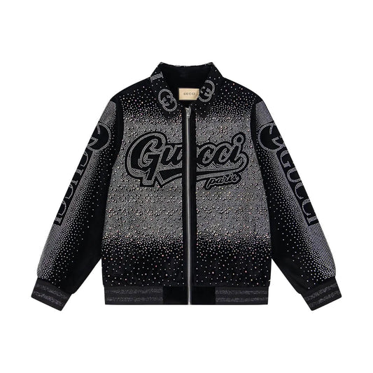 Double G Rhinestone Jacket