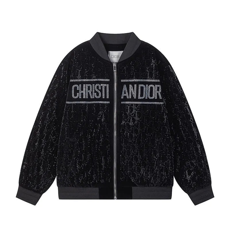 Rhinestone Letter Jacket