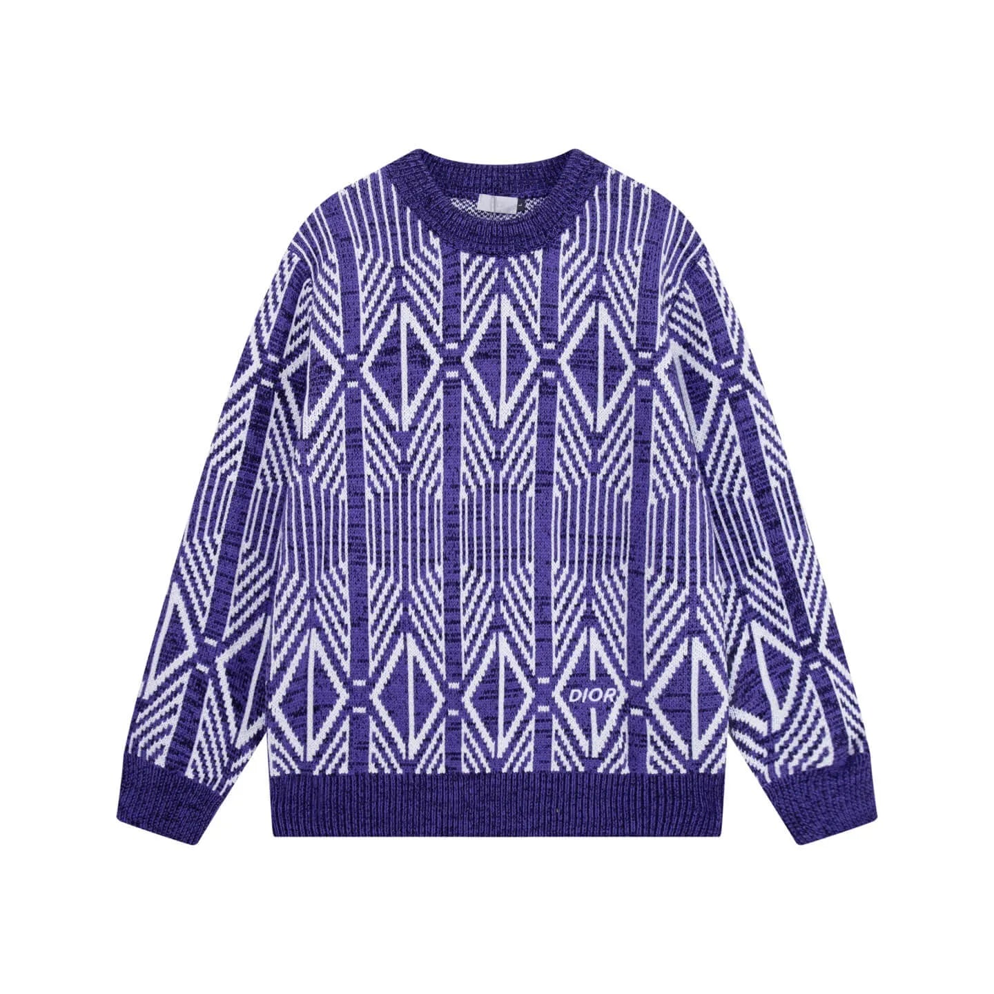 Geometric Jacquard Sweater