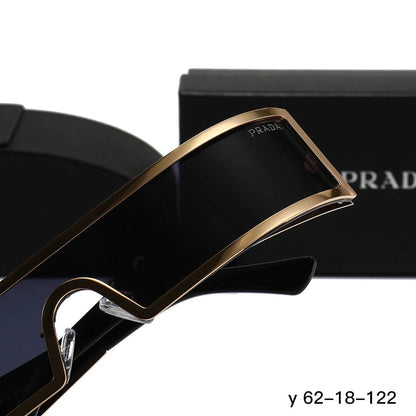 Unique One-Piece Square Sunglasses