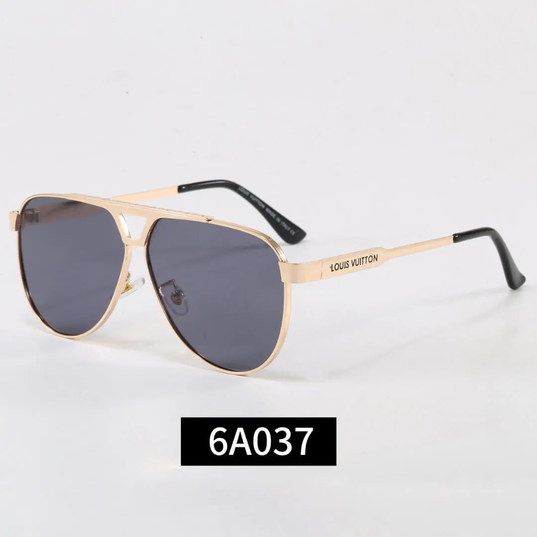 Metal Aviator Sunglasses