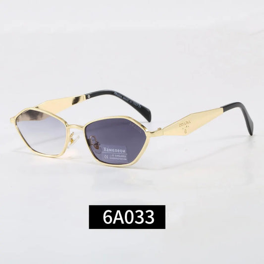 Hexagonal Metal Sunglasses