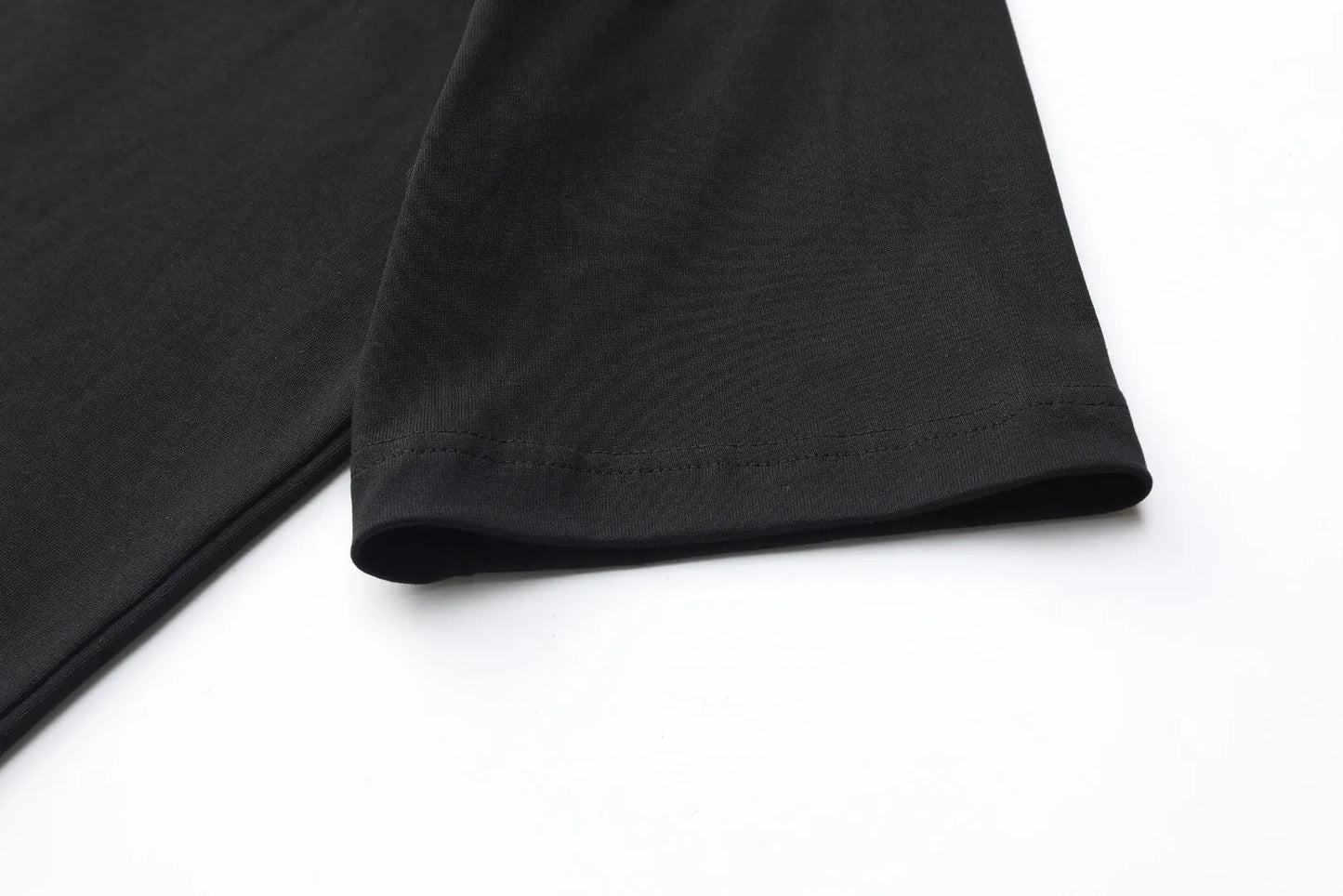 Shadow Diagonal Letter Print T-Shirt