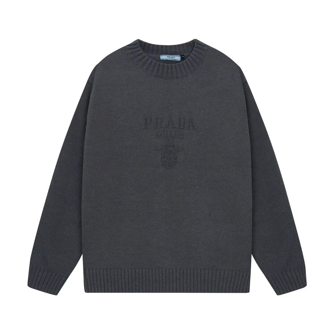 Tone‑on‑Tone Cream Sweater