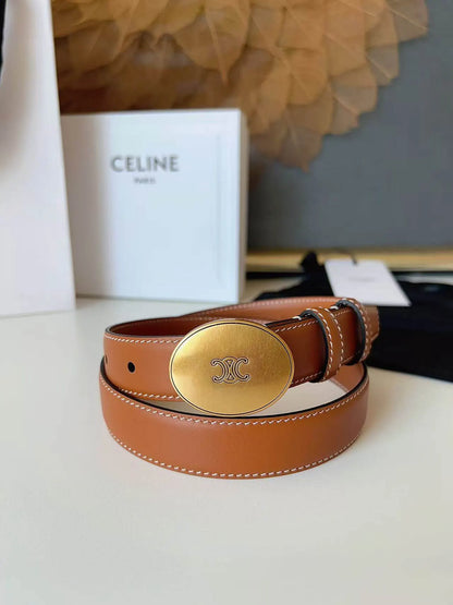 Top‑Grade Imported Cowhide Belt